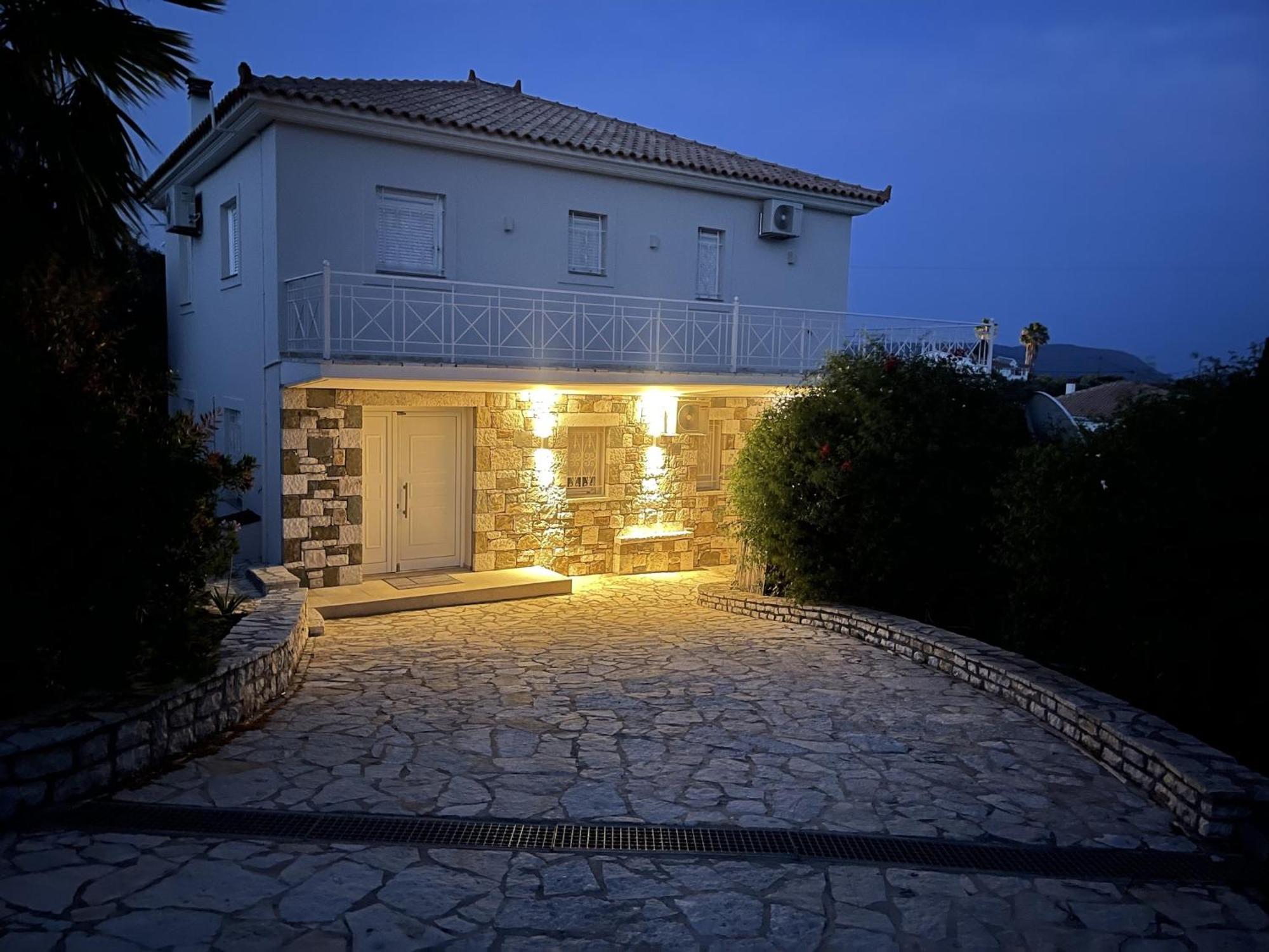 Luxurious Villa In Peloponnese With Swimming Pool Kamaria  Exterior photo