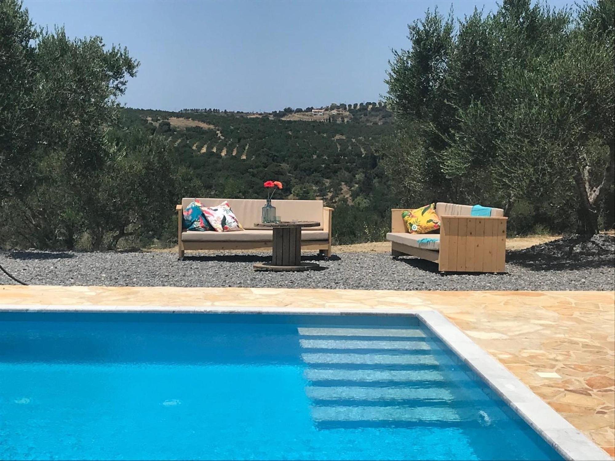 Luxurious Villa In Peloponnese With Swimming Pool Kamaria  Exterior photo